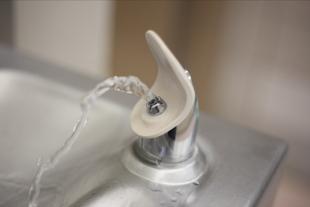 School considers adding water bottle fountains