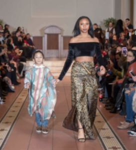 Townsend Harris student walks in New York Fashion Week