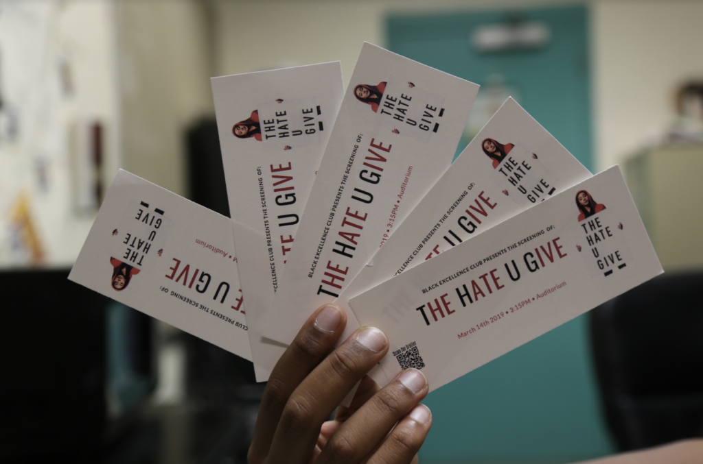 The Black Excellence Club presents The Hate U Give