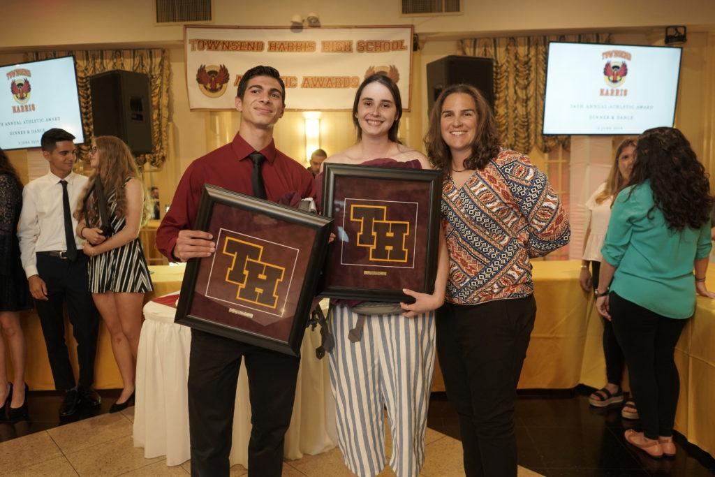 Derek Fucich and Rosalydia Caputo named Overall Athletes of the Year