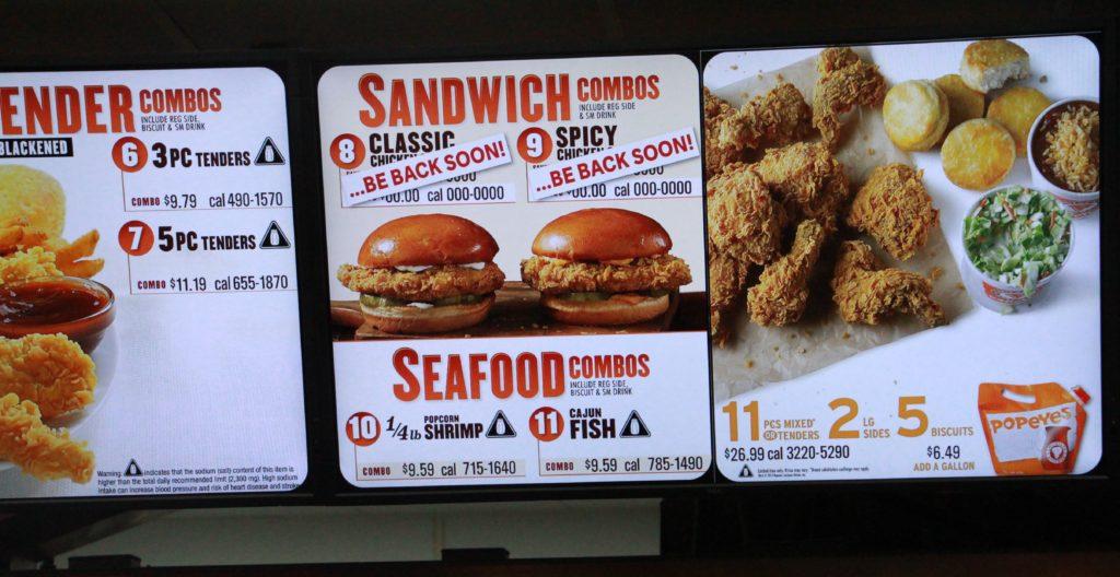 Chicken sandwich wars: chick-fil-a vs. popeyes