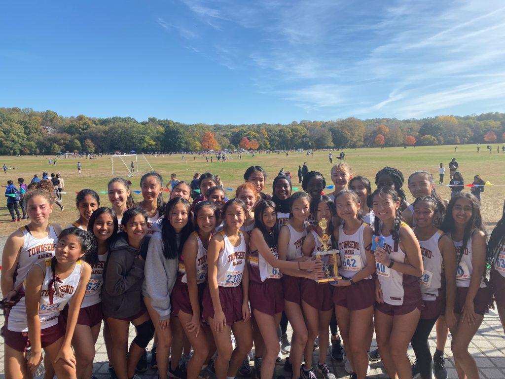 Girls’ JV cross country holds title of Queens Borough Champions for 27th year