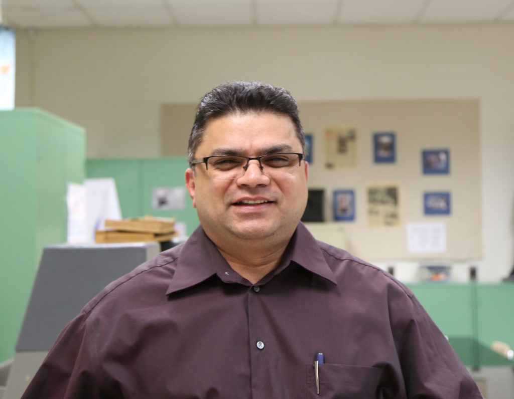 STEM department welcomes Mr. Sukhoo