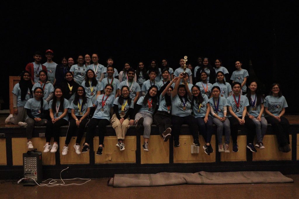Science Olympiad places third at Regionals