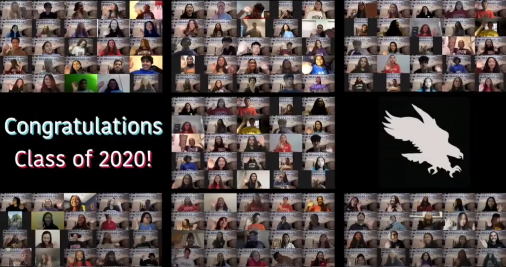Class of 2020 graduates on Youtube