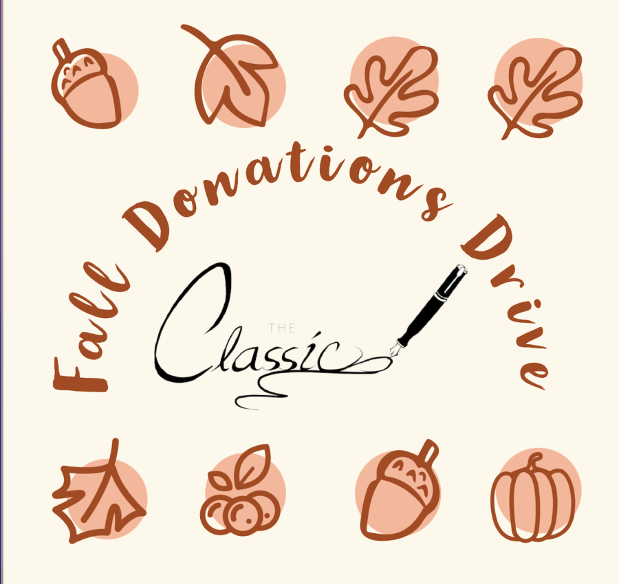 Support The Classic by giving to our Fall Donations Drive