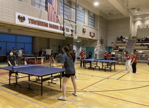 Photo courtesy of the Varsity Table Tennis Team