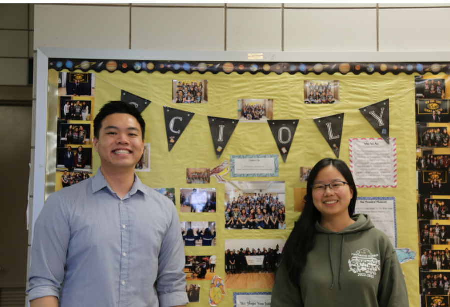 New teachers Mr. Quach and Ms. Comer become Science Olympiad Coaches