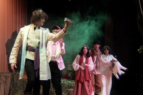A scene from the Friday afternoon performance of Into the Woods.