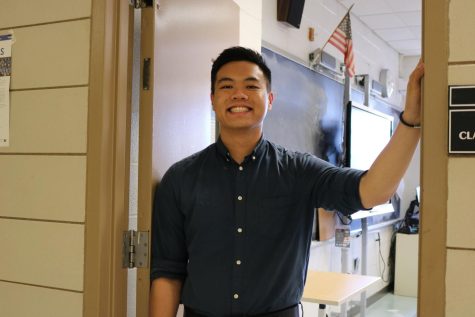 Mr. Quach, Townsend Harris alumnus and physics teacher.
