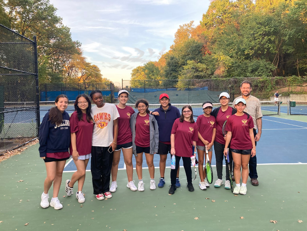 The 2023 THHS Girls’ Varsity Tennis team