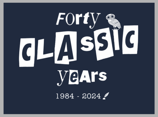 The 40th Anniversary Classic Apparel design.