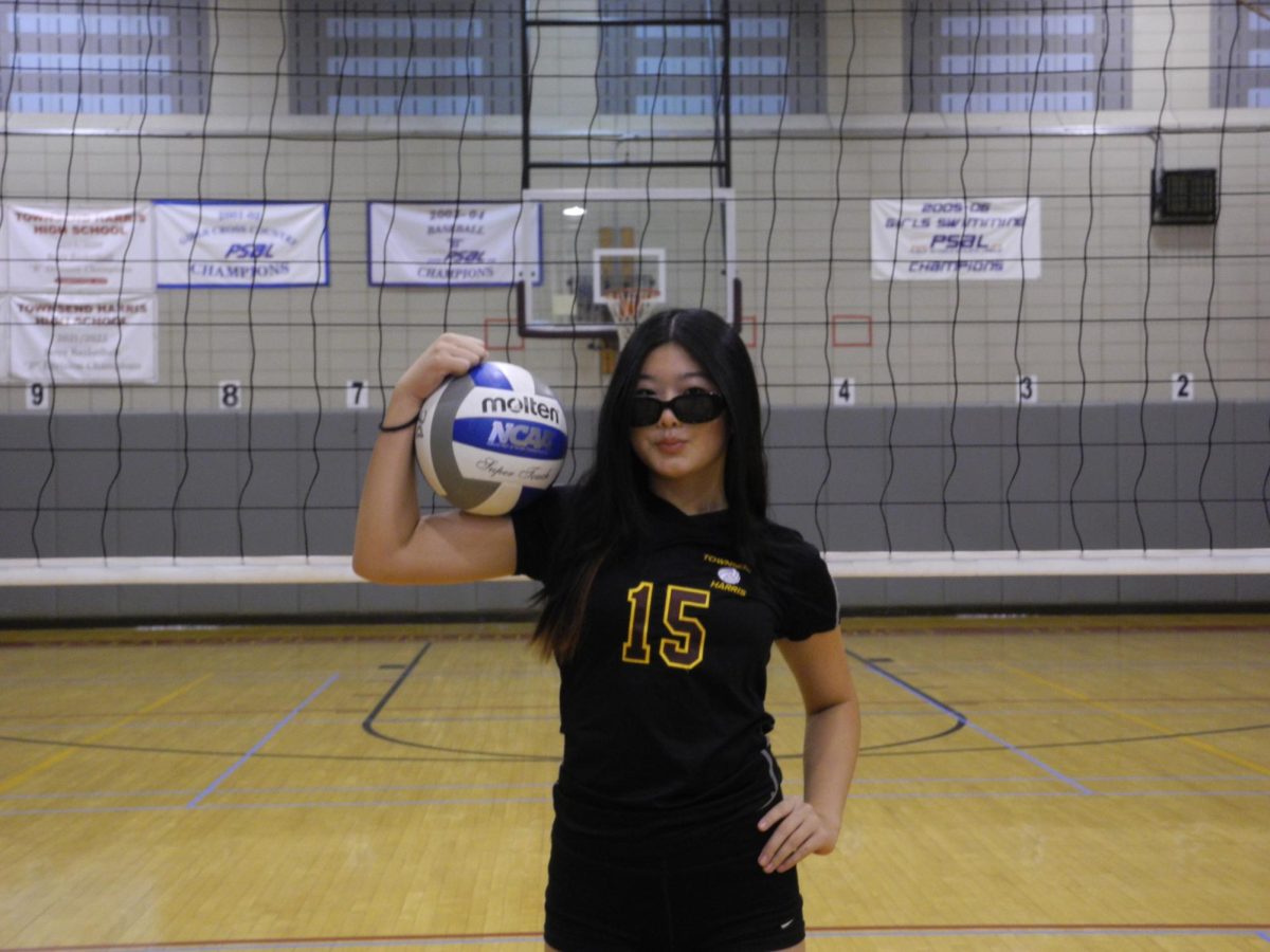 Girls Volleyball Captain Emma Wu.