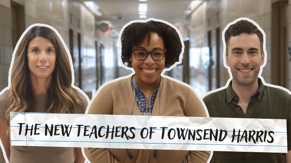 Introducing the teachers at Townsend Harris High School.