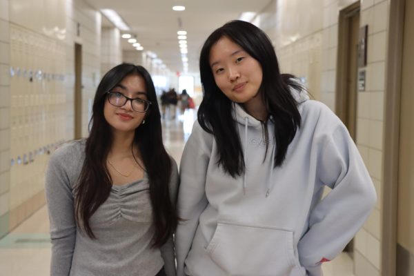 YMA Co-Presidents Shayera Mourin and Adeline Lin