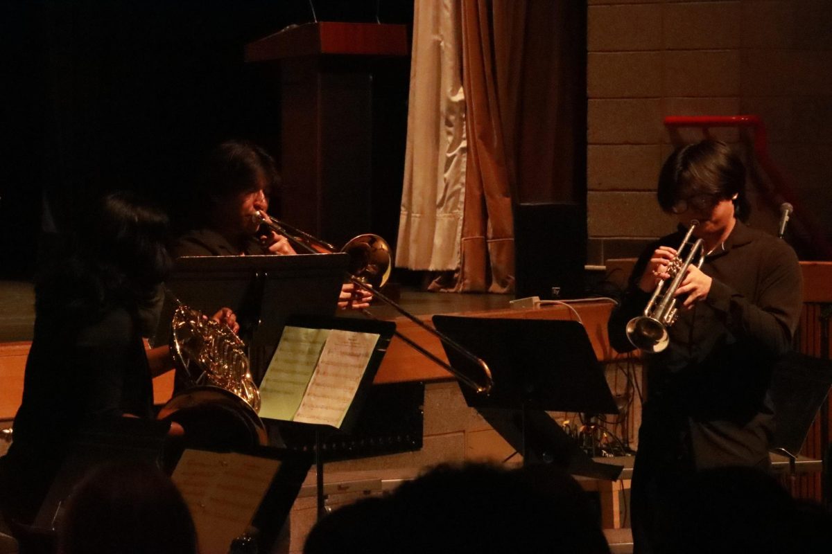 Jazz Band preforming at the Arista Ceremony