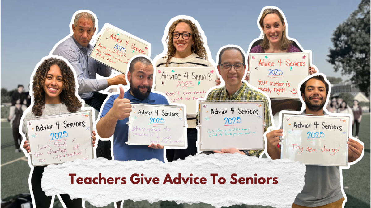 With college application deadlines approaching, teachers offer advice to seniors on college