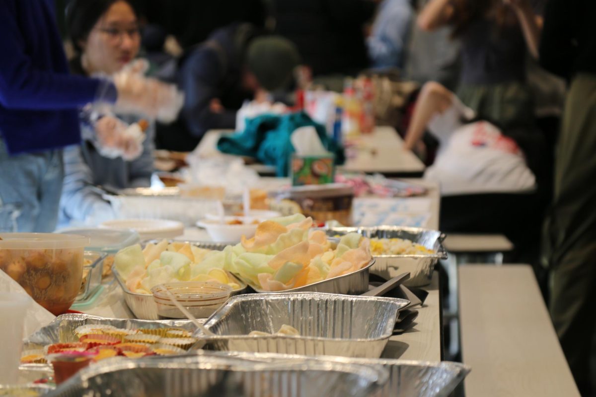 Food being served at Asian Fest 