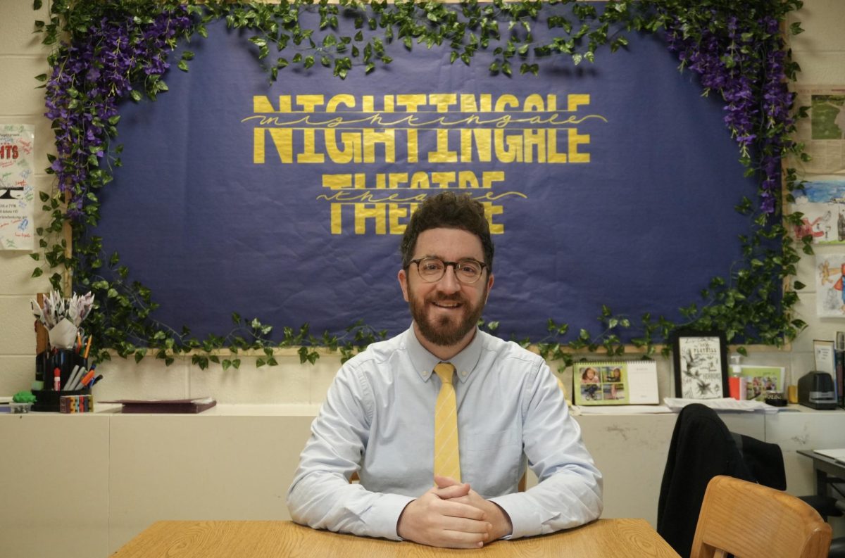 Mr. Dunbar in his office. 