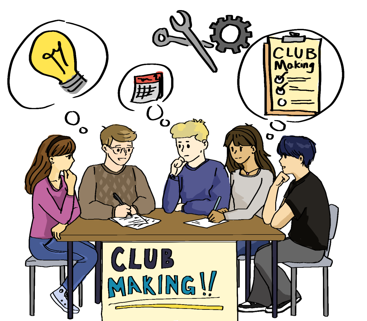 Students and staff share their opinion on the new club making process. 