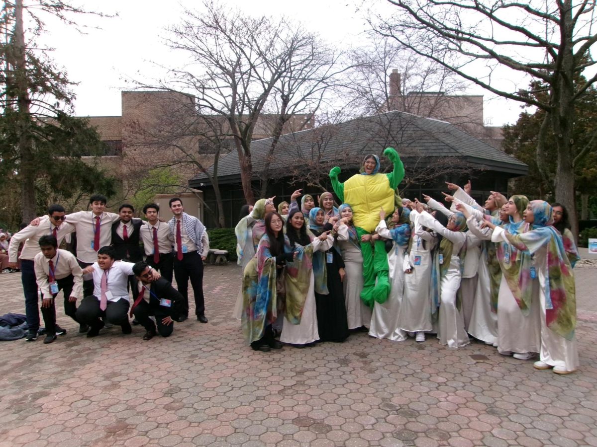 MSA members attending the 2025 MIST competition at Hofstra University