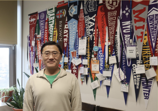 Guidance Counselor Jeremy Wang who retired earlier this month. 