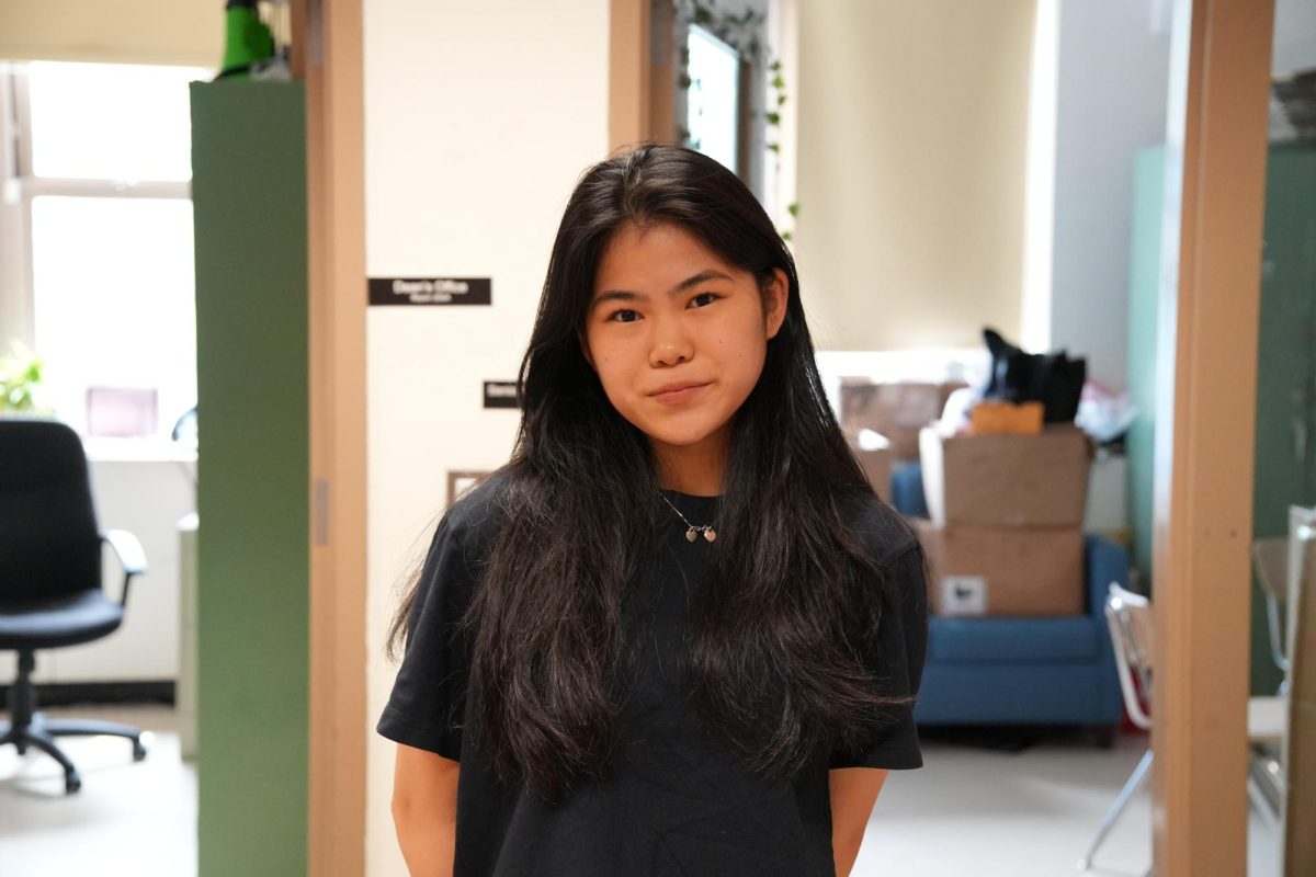 Former Junior SLT and incoming Student Union Vice President Evelene Chao.