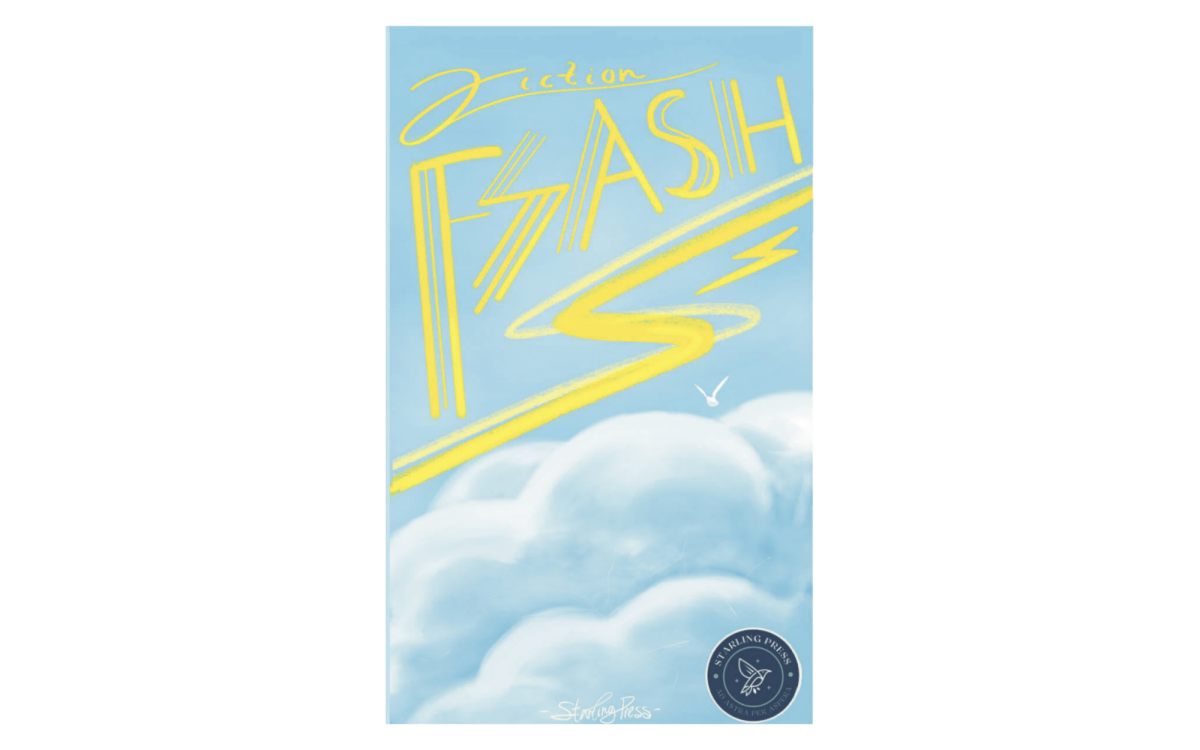 The cover of the Flash Fiction collection that was the first book published by Starling.