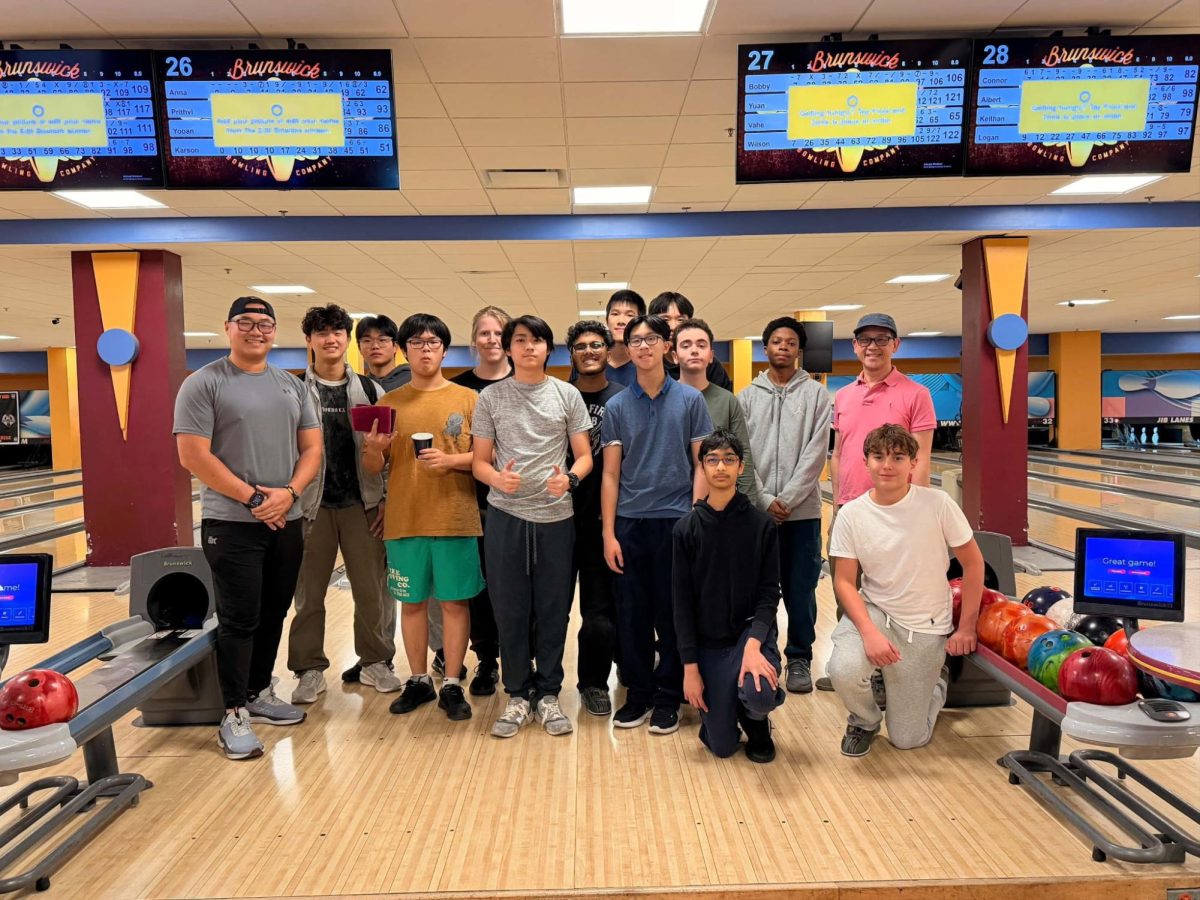 The boys varsity bowling team (above) has ended their season this fall. The team finished fourth in its division with a final record of four wins and six losses.