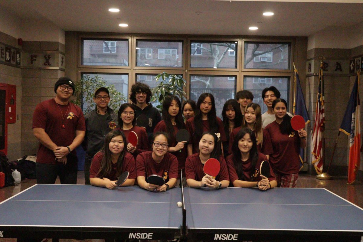 The girls varsity table tennis team has ended their regular season and is moving on to the playoff rounds. The team finished third in the Queens II division with a record of 6-4.