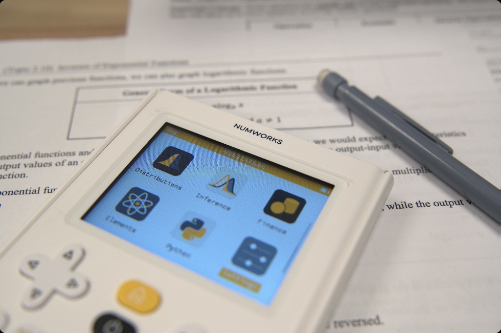 NumWorks calculators have proven convenient and they are an additional option for students in math classes where a typical calculator may not be useful.
