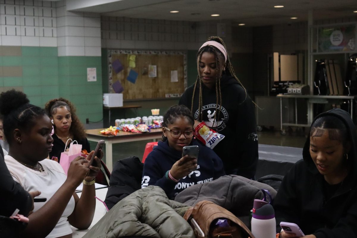 Some of the Black Excellence Club members that participated in the club's recent Blooket event. 