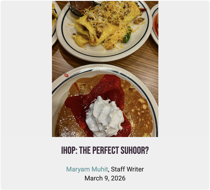 Food Reviews