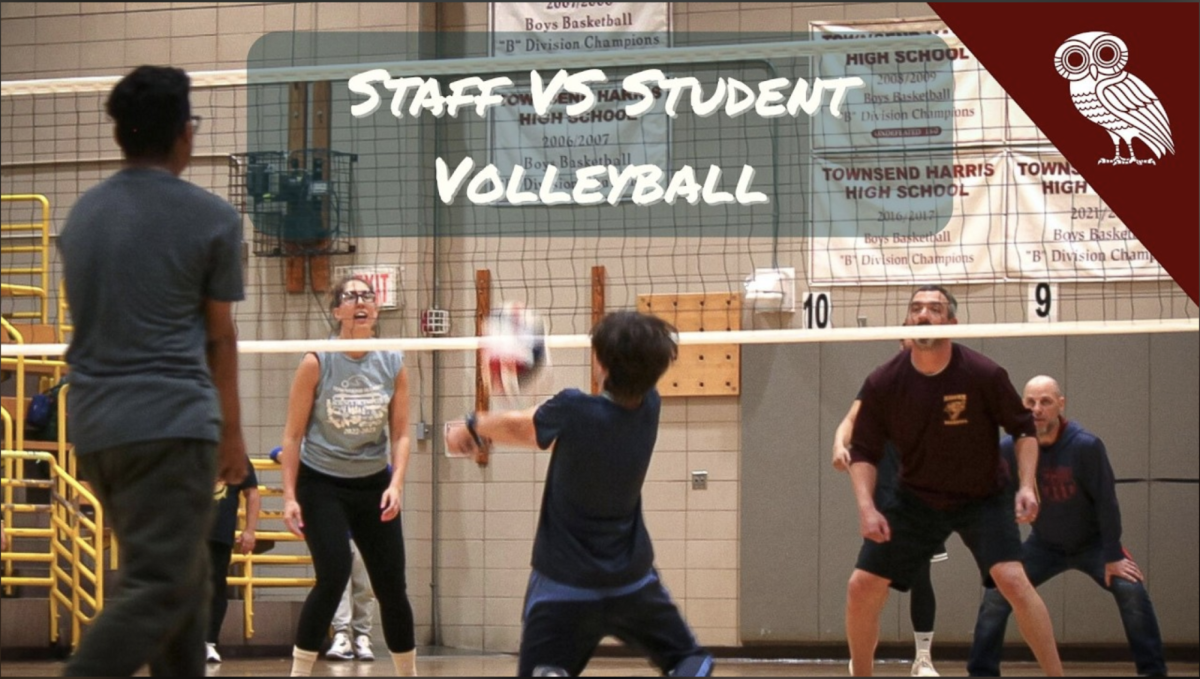 Watch live: student vs. staff volleyball game
