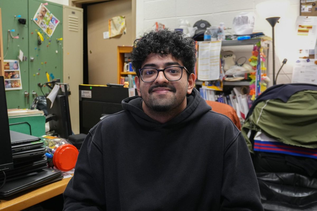 Alumni Alfred Siby Cyriac played a crucial role in how THHS devices are managed after becoming Mr. Tsai’s intern.